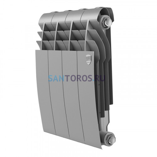 Радиатор Royal Thermo 350 х 4 секции BiLiner Silver Satin биметаллический секционный НС-1197128